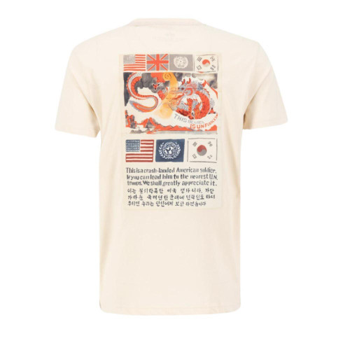 Alpha Industries Ανδρική κοντομάνικη μπλούζα USN Blood Chit T 2 T-Shirt